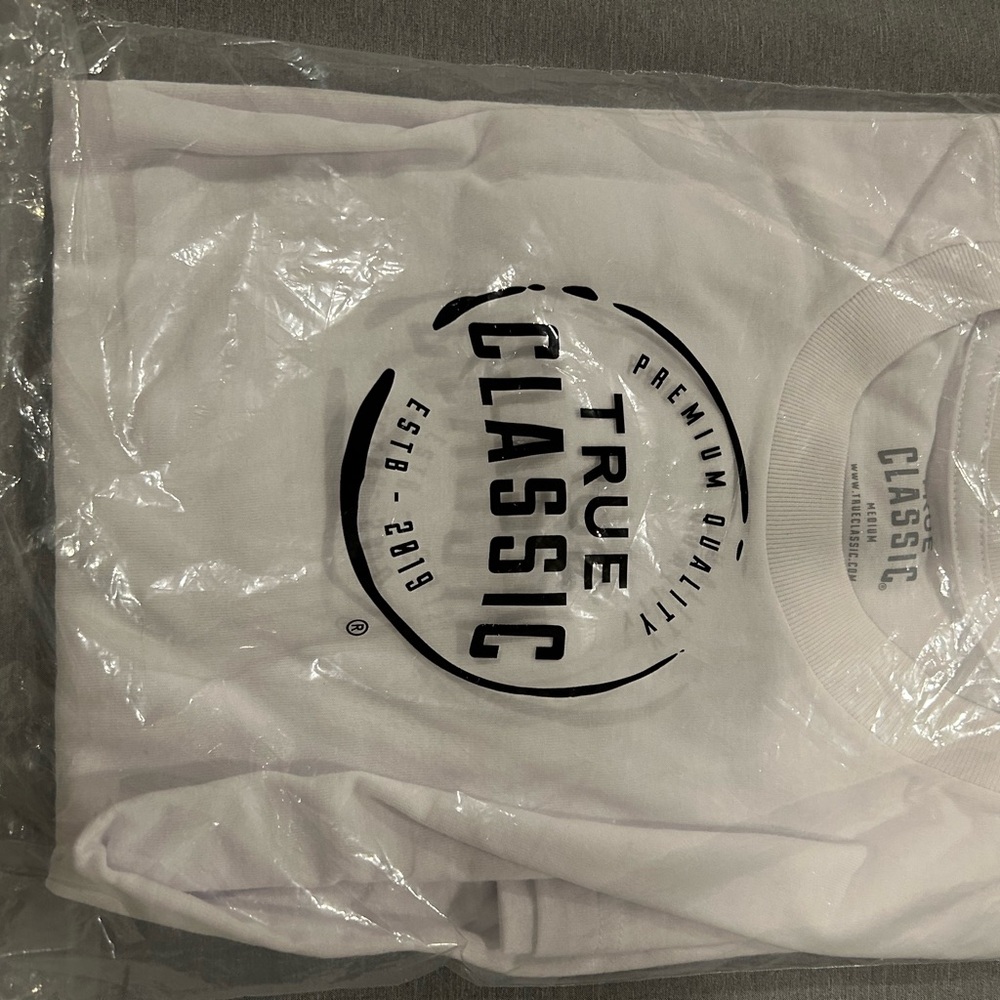 True Classic White T-Shirt